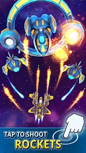 Screenshot 1 for Idle Space Clicker 1.5.7 MOD APK Unlimited Money