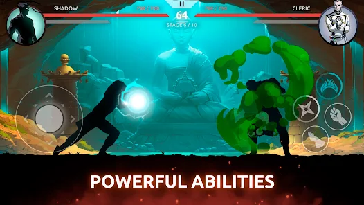 Screenshot 6 for Shadow Fight Shades 1.1.0 MOD APK God Mode