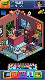 Screenshot 1 for PewDiePie’s Tuber Simulator 1.40.0 MOD APK + Data (Unlimited Buxes + All Items Unlocked + Quests)
