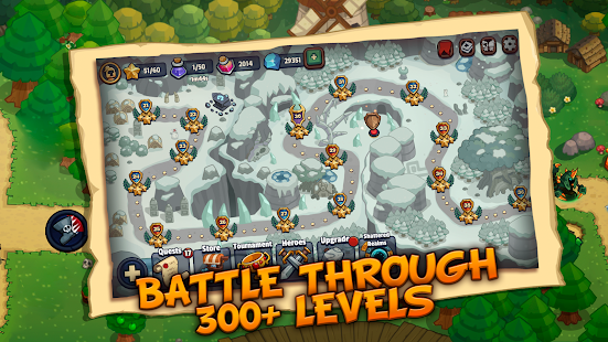 Screenshot 4 for Realm Defense Hero Legends TD Epic Strategy Game 2.2.4 MOD APK (Unlimited Money + Unlocked)