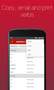 Screenshot 5 for Spanish Verb Conjugator Pro 3.4.2 APK Paid
