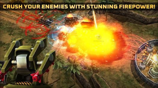 Screenshot 2 for Modern Command 1.12.8 MOD APK Unlimited Money Stars