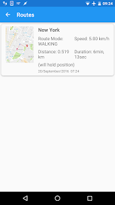 Screenshot 6 for Fake GPS Joystick Routes Go 1.6.1 APK Full Patched