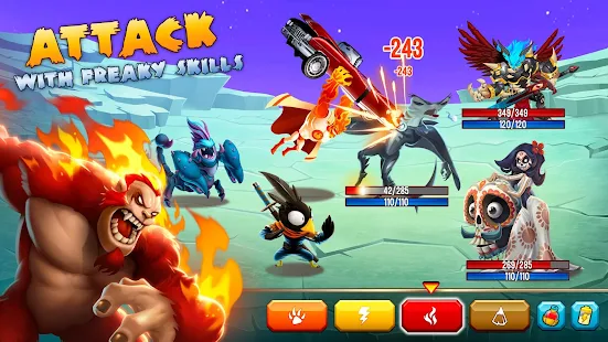 Screenshot 2 for Monster Legends RPG 6.5 APK + MOD