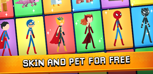 Screenshot 6 for Stickman Parkour 3.0 MOD APK Free Rewards
