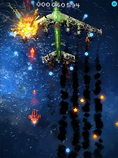 Screenshot 7 for Sky Force 2014 v1.43 MOD APK God Mode/Damage/Store Unlocked
