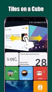 Screenshot 3 for Square Home Launcher Windows style Premium 2.1.12