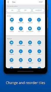 Screenshot 6 for Bottom Quick Settings Notification Customization Premium 6.1 Mod