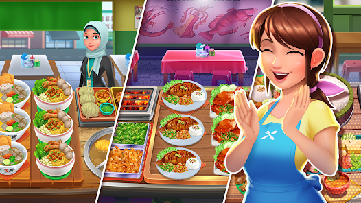 Screenshot 3 for Selera Nusantara 1.8.53 MOD APK Free Upgrade, Cook No Overcooked
