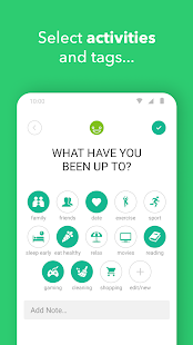 Screenshot 3 for Daylio Diary Journal Mood Tracker v1.42.4 APK MOD Premium Unlocked