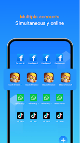 Screenshot 1 for Clone App 3.1.6 MOD APK Premium Unlocked