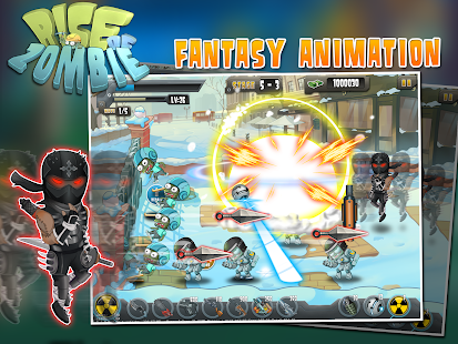Screenshot 2 for Rise of Zombie City Defense 1.0.6 MOD APK