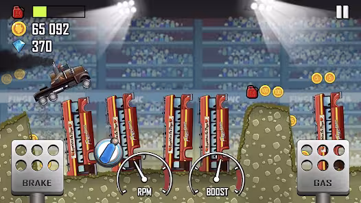 Screenshot 4 for Hill Climb Racing 1.36.0 APK + MOD (Ad-Free)