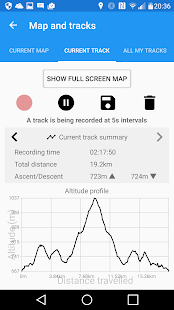 Screenshot 3 for ActiMap Outdoor maps & GPS 1.8.0.0 Paid