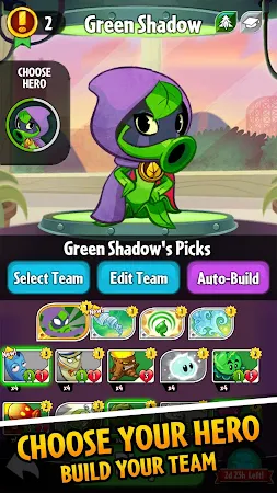 Screenshot 1 for Plants vs. Zombies Heroes 1.0.19 MOD