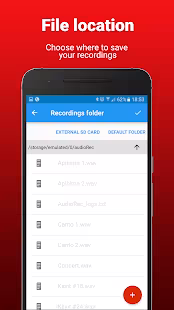Screenshot 5 for AudioRec Voice Recorder Pro 5.3.9.10