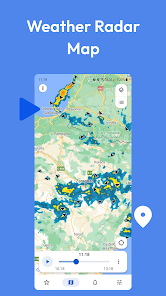 Screenshot 2 for RainViewer 3.6.8 MOD APK Premium Unlocked