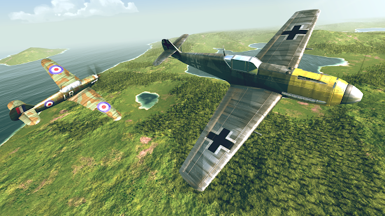 Screenshot 6 for Warplanes WW2 Dogfight 1.6.1 MOD APK (Unlimited Money+More)