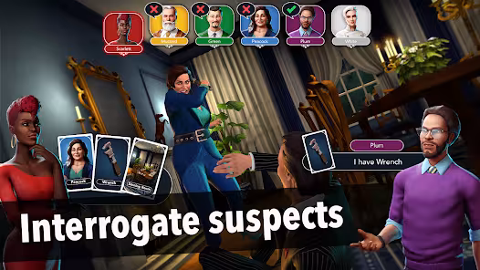 Screenshot 2 for Clue Official Hasbro Game Mod APK 1.0.2 Full