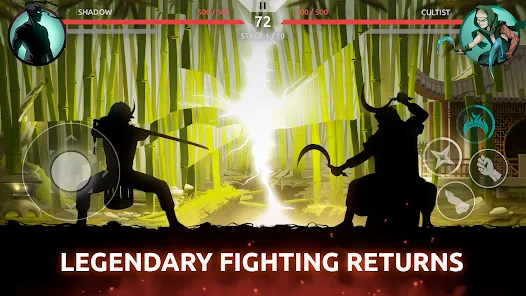 Screenshot 5 for Shadow Fight Shades 1.1.0 MOD APK God Mode