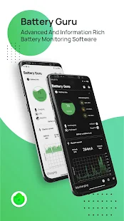 Screenshot 1 for Battery Guru Monitor & Saver v1.9.5.2 APK MOD Premium Unlocked