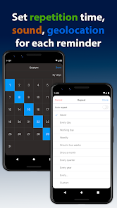 Screenshot 2 for Reminders 2.9.3 APK Pro by Chegal