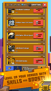 Screenshot 4 for Idle Mine RPG Mod APK 0.6.38 Mod speed