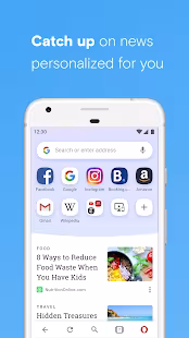 Screenshot 1 for Opera browser beta 64.0.3255.59069 Ad Free