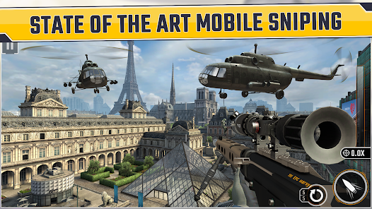 Screenshot 2 for Sniper Strike FPS 3D Shooting 500164 MOD APK Unlimited Ammo/God Mode