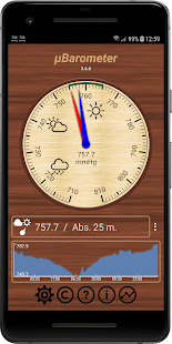 Screenshot 2 for mu Barometer Pro 3.8.1 Paid