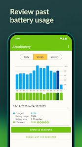 Screenshot 2 for AccuBattery Pro 1.3.5