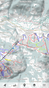 Screenshot 3 for Trekarta offline maps for outdoor activities 2021.04 Paid