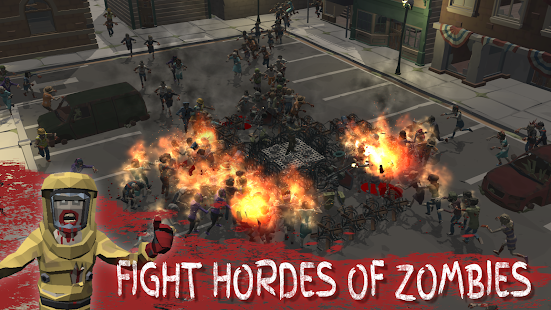 Screenshot 2 for Overrun Zombie Horde Apocalypse Survival TD Game 1.60