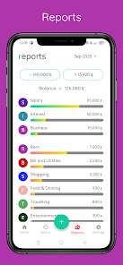 Screenshot 2 for Expenso 1.1.68 APK Full Version