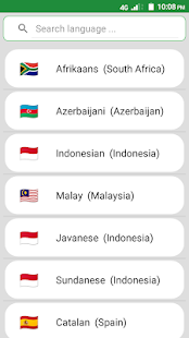Screenshot 2 for Write SMS by Voice Voice Typing Keyboard PRO 2.1