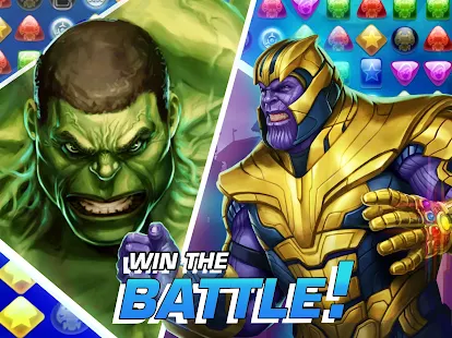 Screenshot 7 for MARVEL Puzzle Quest Join the Super Hero Battle 194.512380 MOD (Unlimited Money)
