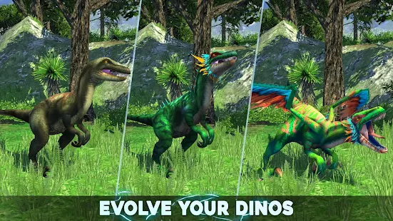 Screenshot 1 for Dino Tamers Jurassic Riding MMO 1.11 (Unlimited Resources)
