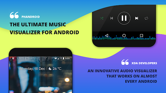 Screenshot 1 for Muviz Navbar Music Visualizer Pro  5.0.5.0 Mod