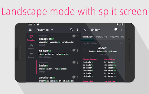 Screenshot 7 for German Verbs Pro conjugation translation grammar 3.0.107 Paid