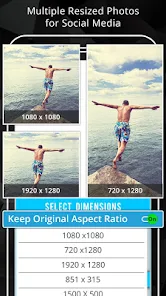 Screenshot 2 for Photo Resizer 2.1 APK MOD Premium Unlocked