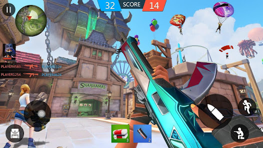 Screenshot 6 for Cover Hunter 3v3 Team Battle 1.8.48 MOD APK One Hit, God Mode, Ammo