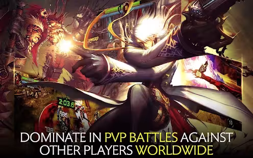 Screenshot 3 for Kritika The White Knights 3.12.4 MOD (Unlimited Money)