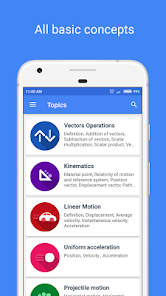 Screenshot 1 for Physics Pro 1.4.2 MOD APK Premium Unlocked