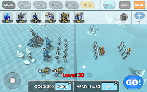 Screenshot 5 for Epic Battle Simulator 2 1.4.10 MOD APK