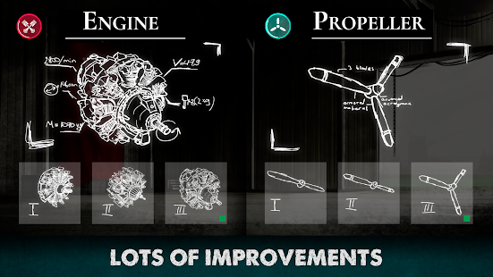 Screenshot 3 for Warplane inc. War Simulator Warplanes WW2 Dogfight v1.14 MOD APK Free Purchased
