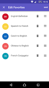 Screenshot 5 for WordReference.com Dictionaries 4.0.84 MOD APK Premium Unlocked