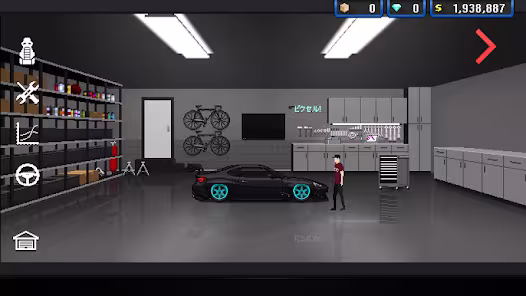 Screenshot 5 for Pixel Car Racer 1.2.5 MOD APK Unlimited Money