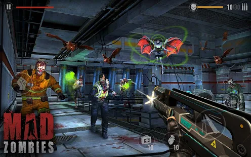 Screenshot 3 for MAD ZOMBIES Offline Zombie Games 5.17.0 MOD APK