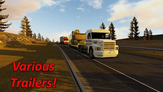 Screenshot 3 for Heavy Truck Simulator 1.971 MOD APK Unlimited Money