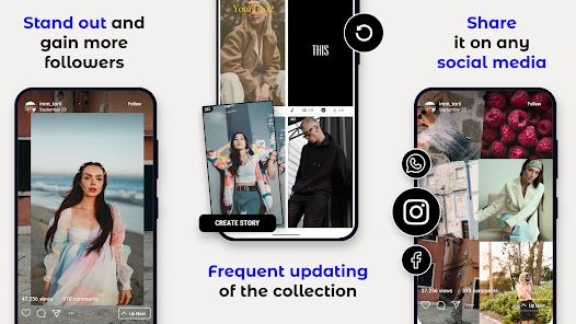Screenshot 7 for Instory Story Video Maker 1.1.2.1 APK Premium